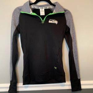 VS PINK Seahawks half zip